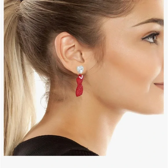 Betsey Johnson ♥️ Going All Out Mismatch Earrings - Picture 2 of 6